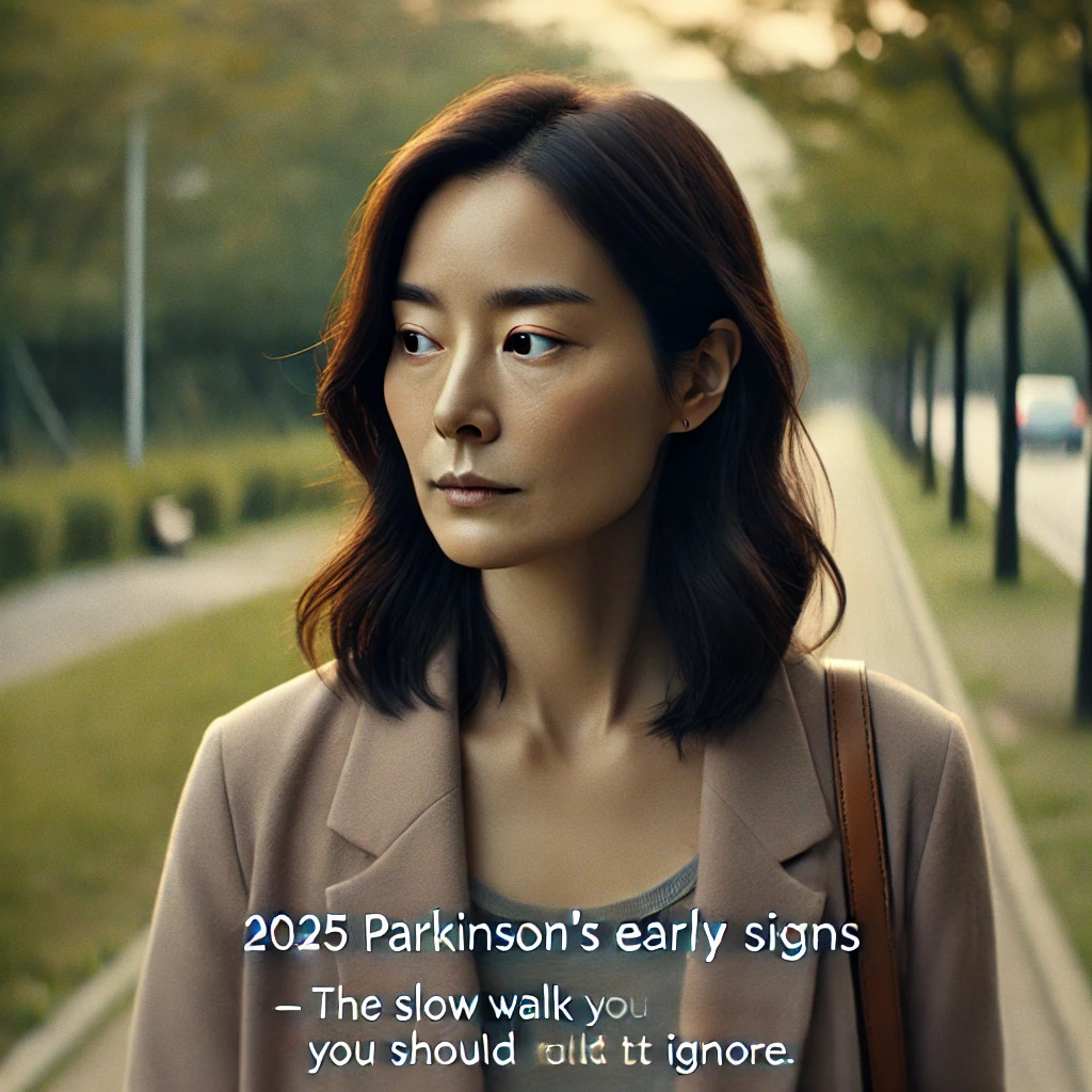 DALL·E 2025-04-13 17.10.08 - A cinematic, high-quality realistic image of the same Korean woman in her 30s from previous images, now walking slowly along a quiet park path. She ap.jpg