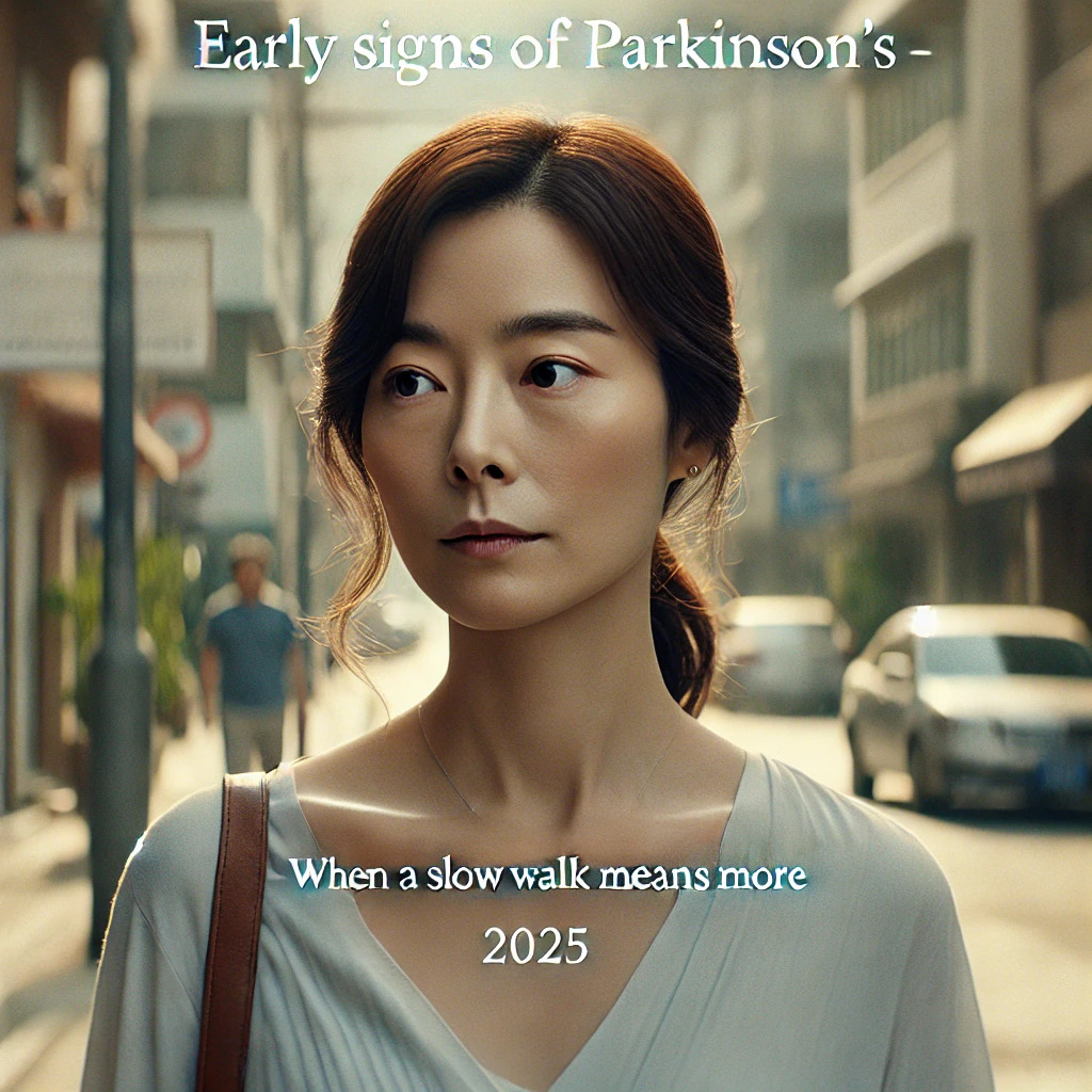 DALL·E 2025-04-13 17.10.14 - A cinematic, high-quality realistic image of the same Korean woman in her 30s from previous images, now slowly walking along a sidewalk in a residenti.jpg