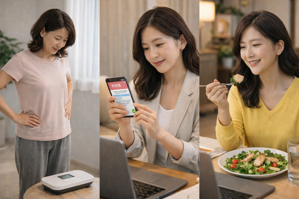 갱년기 다이어트 골든타임 | 폐경 후 중년 여성 체중관리 언…