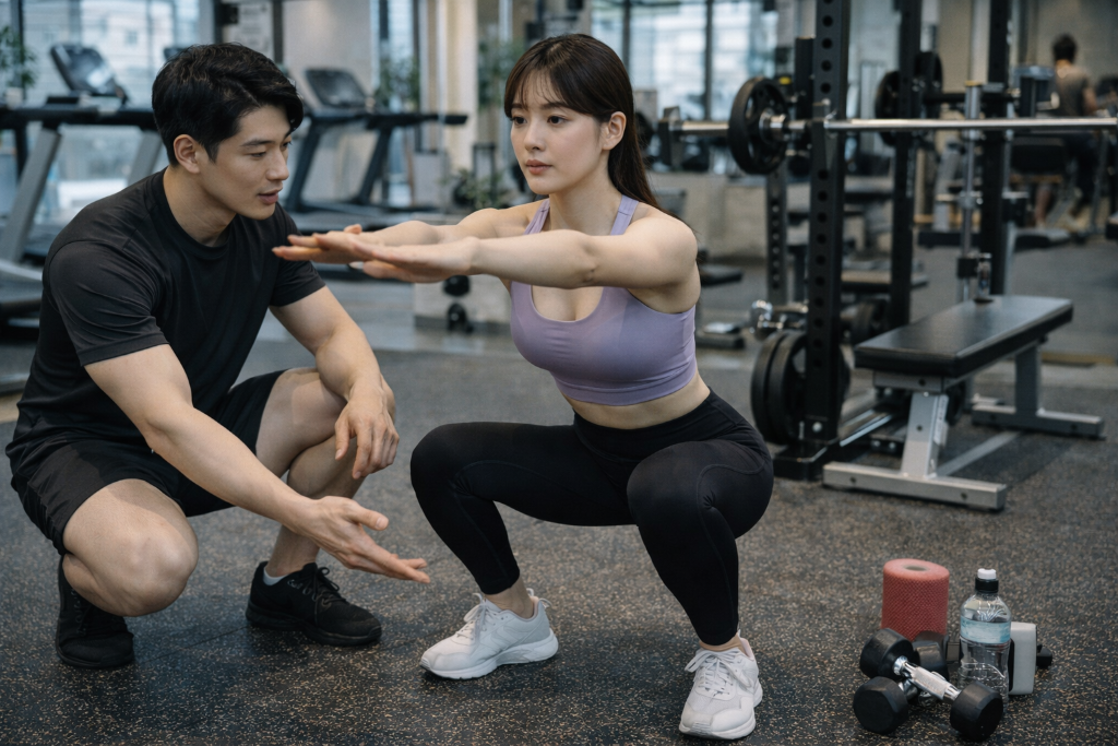 스쿼트 효과 제대로 보려면 발 간격부터